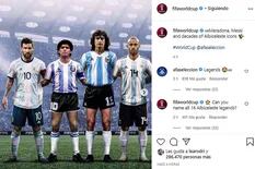 Polémica por la elección de Di María como "ícono" de la Selección