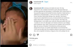 La actriz compartió un video de su hija Vida tras la noticia