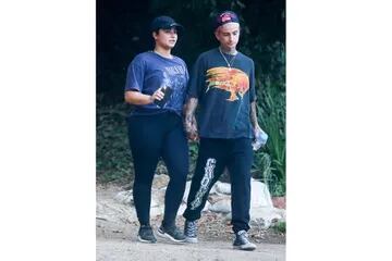 Demi Lovato y su novio Austin Wilson se pusieron sus ropas más cómodas para dar un paseo por el parque, en Studio City