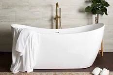 Encantadoras y fáciles de instalar, las bañeras “exentas” son las nuevas estrellas de los baños