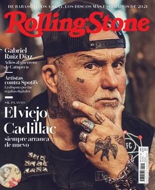 La tapa de la edición de marzo de Rolling Stone
