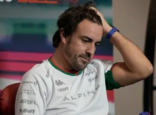 Fernando Alonso, luego de su sanción en Austin