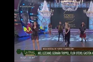 El sorprendente show con Ángela Leiva y Melina Lezcano en Corte y confección