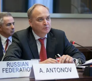   The Russian ambassador to the United States, Anatoli Antonov