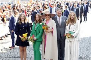 El rey Guillermo de Holanda celebró su cumpleaños con Máxima y sus hijas en eventos masivos