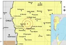 Un sismo de magnitud 4.7 hizo temblar Mendoza y San juan
