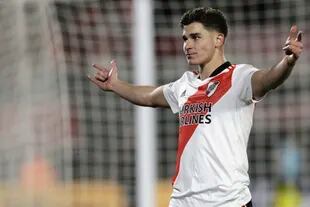 Julián Álvarez disputa sus últimos partidos con la camiseta de River