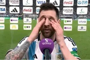 El fallido de Messi en su primera declaración luego del triunfo