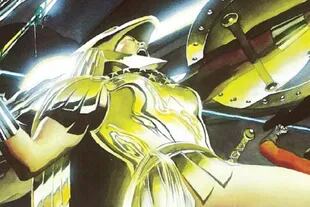 En el cómic Kingdom Come, de 1996, el dibujante Alex Ross diseñó una armadura para la Mujer Maravilla que aparecerá en esta nueva película.