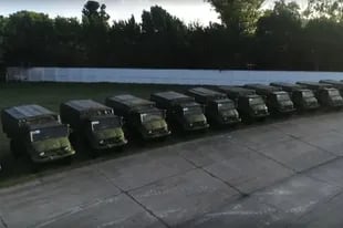 Se recuperaron integralmente 18 camiones en los cuarteles de Boulogne y fueron destinados a la OIN