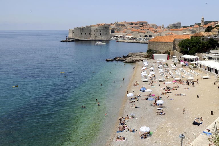 De marzo a septiembre, 6,4 millones de turistas visitaron Croacia, el 40% de las llegadas al país durante el mismo período del año anterior