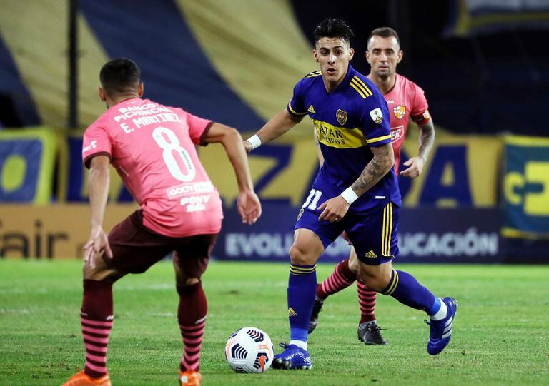 Cristian Pavón volvió a Boca y jugó buenos primeros partidos, pero pese a la continuidad su rendimiento va bajando.