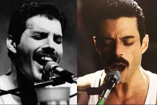 Freddie vs. Rami Malek. El actor interpreta al legendario músico en un papel que podría ser consagratorio
