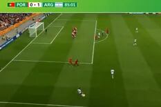 Otra vez el VAR: ¿hubo offside en el segundo gol de la Argentina ante Portugal?