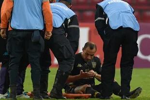 Marcelo Díaz,uno de los tantos lesionados de Racing; deberá operarse de los meniscos