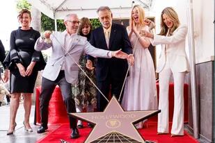 Francis Ford Coppola, el rey del Nuevo Hollywood, consigue su estrella en el Paseo de la Fama