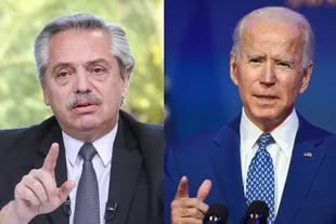 Este lunes fue el primer contacto entre el presidente Alberto Fernández y el presidente electo de EE.UU., Joe Biden