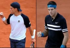 Roland Garros: cuándo juegan Juan Martín del Potro y Diego Schwartzman