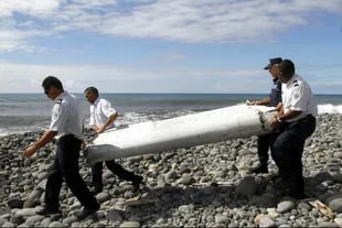 Remains were discovered on Reunion Island in 2015