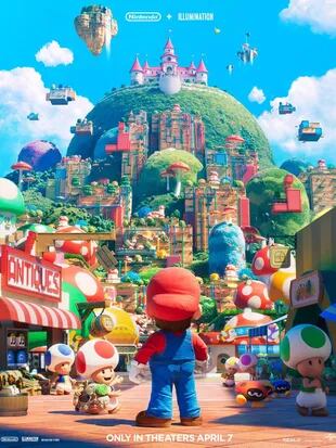 El primer póster de la nueva película de Super Mario Bros