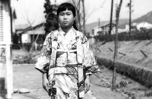 La pequeña Sadako Sasaki