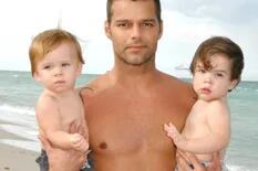 Ricky Martin publicó fotos inéditas de sus mellizos y un detalle impactó a todos