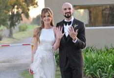 Abel Pintos y Mora Calabrese celebraron su boda en un entorno de ensueño