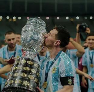 Shakeel también celebró a Messi y Argentina cuando ganaron la Copa América