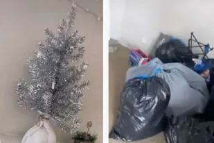 Dos extraños se metieron en su casa, cambiaron las cerraduras y pusieron el árbol de Navidad