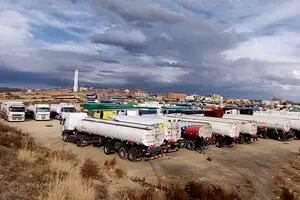 300 camiones están varados hace 8 días por una protesta en Bolivia