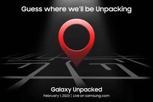 L'immagine promozionale di Samsung lascia il puzzle sul sito Unpacked
