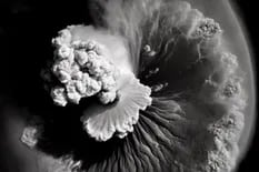 Así se “escuchó” desde el espacio la erupción volcánica de Tonga