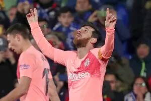 Barcelona puso primera: gol de Messi, éxito ante Getafe y se escapa en la cima