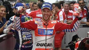 Andrea Dovizioso logró un triunfo en Malasia