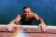 "Para marcar territorio": Robbie Williams y su broma sobre las piletas ajenas