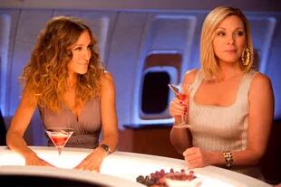 Sarah Jessica Parker y Kim Cattrall en Sex and the city
