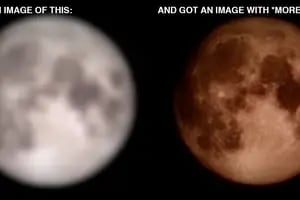 Por qué hay controversia por las fotos de la Luna que logran los modelos Galaxy Ultra