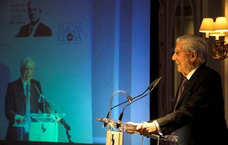El Nobel de Literatura, Mario Vargas Llosa, preside la Cátedra que lleva su nombre y la Fundación Internacional para la Libertad