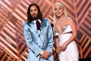 Jared Leto y Lady Gaga, juntos en la gala