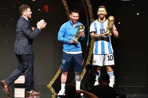 "Te falta la Libertadores": de Domínguez a Messi, en el homenaje a la selección argentina en la Conmebol