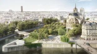 Reconstruction Of Notre-Dame De Paris Cathedral Will Feature A New Park