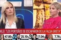 El momento de fuerte tensión entre Viviana Canosa y Romina Manguel en la cobertura de las elecciones