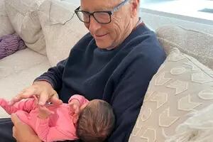 Bill Gates compartió la primera foto con su nieta y conmovió en las redes