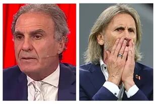 La reacción de Ruggeri ante el arquero de Australia contra Perú
