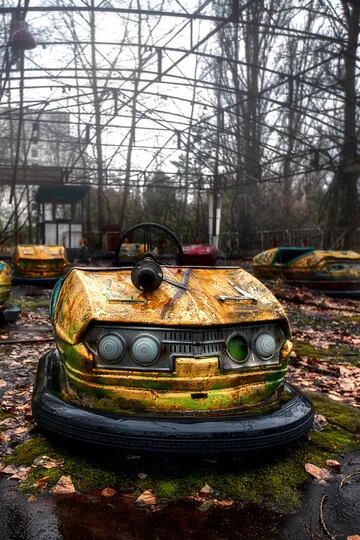 Postales de Chernobyl a 35 años del desastre nuclear