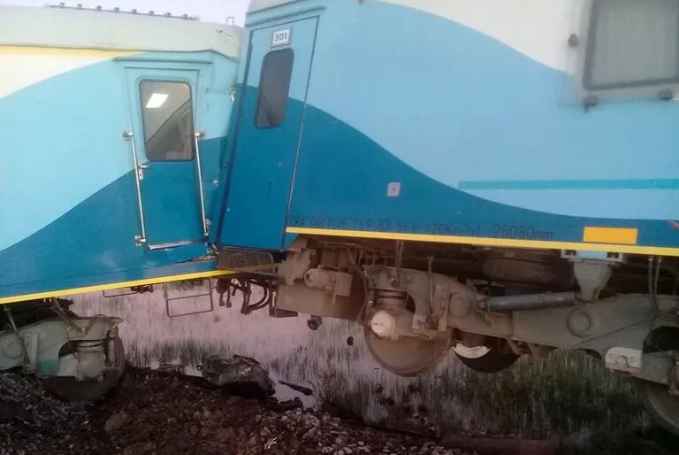 Descarriló un tren de pasajeros en Olavarría
