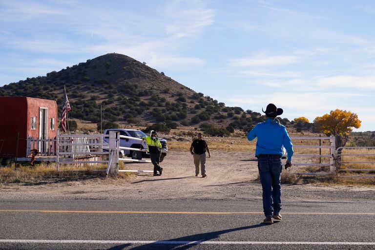El rancho Bonanza Creek, en Santa Fe, Nuevo México, escenario de la tragedia