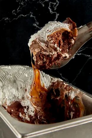 El chocolate marquise, uno de los sabores con más identidad de Schock BA.