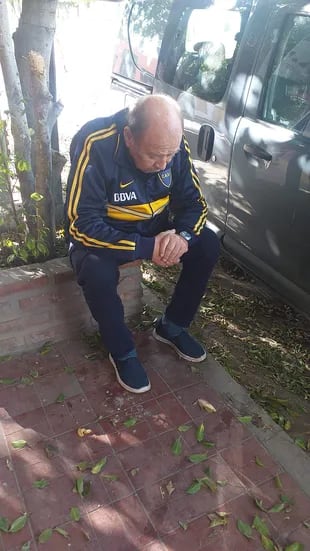 Antonio Miguel Félix cuando se enteró que las entradas que había comprado para ver a Boca Juniors eran truchas