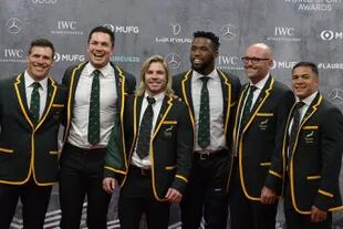La selección sudafricana de rugby, que ganó la Copa del Mundo en Japón el año pasado por tercera vez en su historia, fue coronada como el Equipo del Año